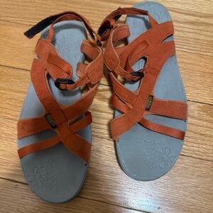 Keen Burnt Orange Strappy Sandals
